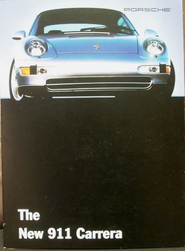 1994 Porsche Dealer Sales Brochure New 911 Carrera