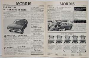 1973 British Leyland Gazette March 14 Auto Show Edition - French Text