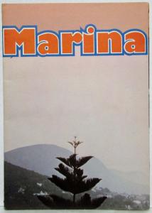 1971-1976 Morris Marina 1300 Sales Folder Poster - South African Market