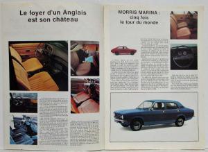 1976 Sport Moteur Weekly No 466 Reprint - British Leyland - French Text