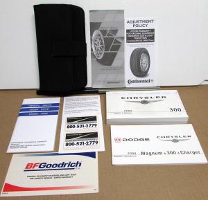 2008 Chrysler 300 Owners Manual Care & Op Instructions With Pouch & Extras