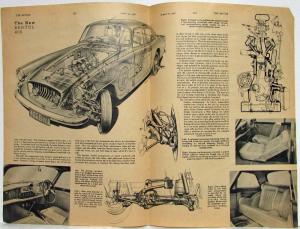1959 Bristol 406 Reprint Article from The Motor August 27 1958