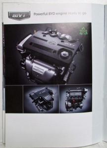 2007 BYD Full Line Sales Brochure F6 F3 F3-R F8 F1 F6 DM