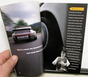 1995 Porsche Prestige Dealer Sales Brochure 911 Carrera 4 Coupe Cabriolet Turbo