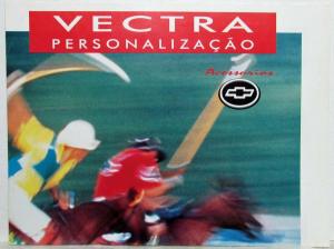 1996 Chevrolet Vectra Accessories Folder/Poster - Portuguese Text
