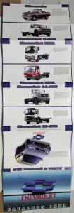 1999 Chevrolet Full Line Sales Folder Brochure - Spanish Text Argentine Market