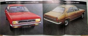 1971 Chrysler Sales Folder with Small Posters - 180 160 160 GT - French Text