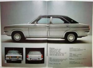 1972 Chrysler 2 Litres Automatique Sales Brochure - French Text