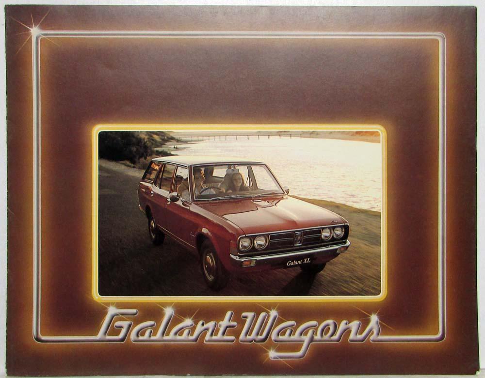 1969-1973 Chrysler Galant Wagons Sales Brochure - Australian Market