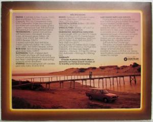 1969-1973 Chrysler Galant Wagons Sales Brochure - Australian Market