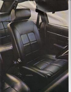 1973 Chrysler 180 Blue Car Sales Folder - French Text