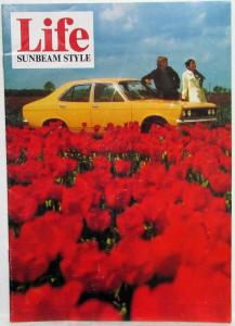 1975 Chrysler Life Sunbeam Style Sales Magazine Brochure