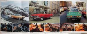 1975 Chrysler 160 180 and 2 Litre Sales Brochure - French Text
