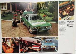 1975 Chrysler 160 180 and 2 Litre Sales Brochure - French Text