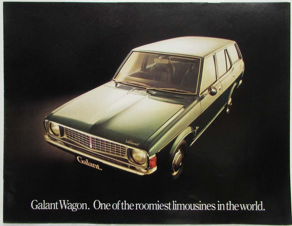 19731975 Chrysler Valiant Galant Wagon Sales Folder Australian Market