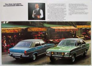 1977 Chrysler 2 Litre and 1610 Sales Brochure - French Text