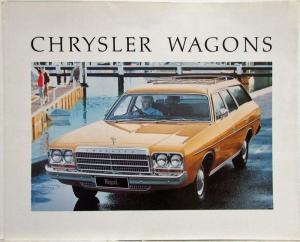 1977-1979 Chrysler Wagons Sales Folder - Australian Market