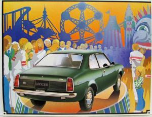 1977-1980 Chrysler Lancer Sales Folder - Australian Market