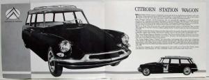 1960 Citroen Station Wagon Sales Folder