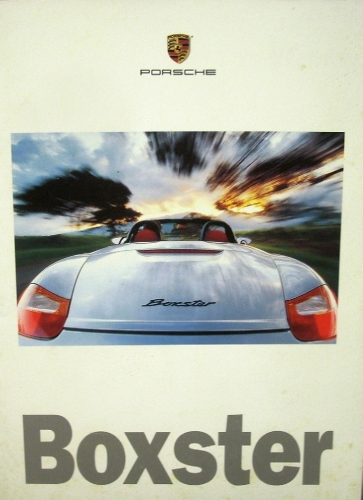1997 Porsche Prestige Dealer Sales Brochure Boxster