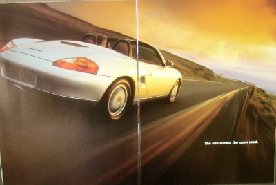 1997 Porsche Prestige Dealer Sales Brochure Boxster