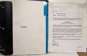 1989-1994 Mazda Service Bulletins in Binder