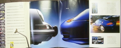 1998 Porsche Dealer Sales Brochure Folder 911 Carrera Boxster