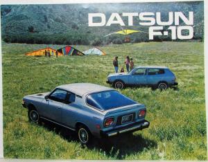 1976 Datsun F-10 Sales Folder