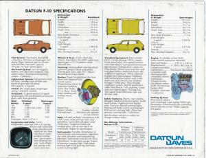 1976 Datsun F-10 Sales Folder