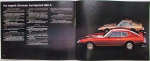 1977 Datsun Full Line Sales Brochure B-210 F-10 710 610 280-Z Pickup