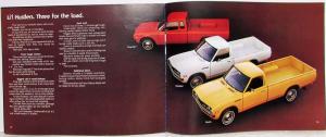 1977 Datsun Full Line Sales Brochure B-210 F-10 710 610 280-Z Pickup