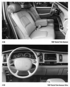 1997 Buick Park Avenue Interior and Park Avenue Ultra Dash Press Photo 0199