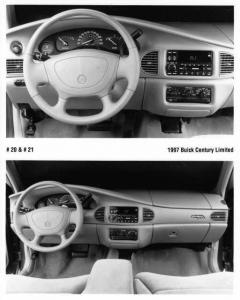 1997 Buick Century Limited Dash Press Photo 0205