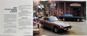 1978 Datsun Full Line Sales Brochure B210 F-10 510 200SX 810 280-Z Pickup