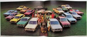 1978 Datsun Full Line Sales Brochure B210 F-10 510 200SX 810 280-Z Pickup