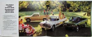 1978 Datsun Full Line Sales Brochure 280-Z B210 F-10 510 200SX 810 Pickup