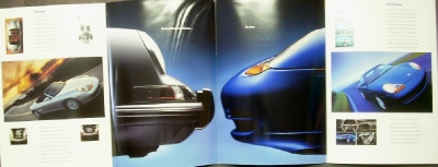 1998 Porsche Dealer Sales Brochure Folder 911 Carrera Coupe Cabriolet Boxster
