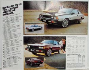 1980 Datsun Small Full Line Sales Brochure