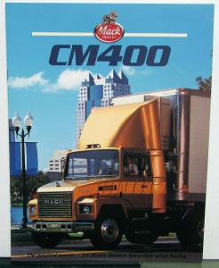 1989 Mack Trucks Model CM 400 Standard Specifications Sales Brochure Original