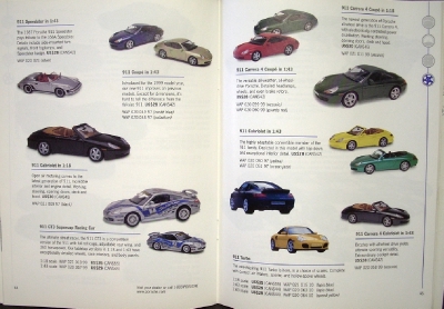 2000 Porsche Dealer Accessories Sales Brochure Catalog 911 Dated 8/99 Tequipment