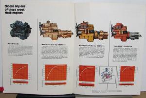 1978 Mack Trucks DM Series Sales Brochure Original