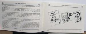 1993 Mack Trucks V MACK Opertaors Guide Original