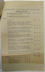 1958-1959 Fairthorpe Electron Spec Folder and Price Sheet - UK