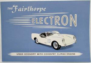 1958-1959 Fairthorpe Electron Spec Folder - UK