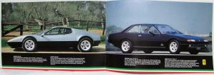 1982-1983 Ferrari Sales Brochure - 308 GTSi/GTBi BB512i 400 GTi - French/German