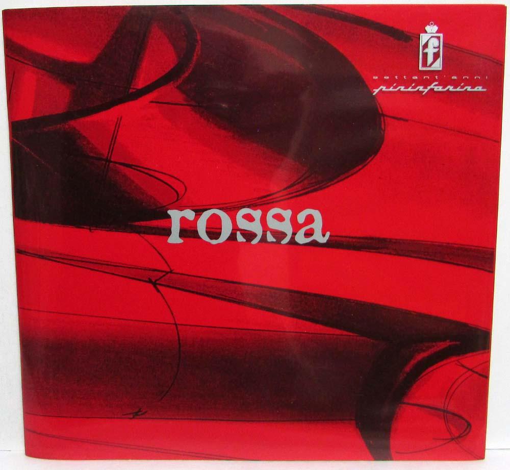 2000 Ferrari Rossa Media Press Kit - Italian and English Text