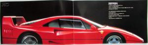 2006 Ferrari Sales Brochure - Cornes - Japanese Mkt - F40 Testarossa 328 Mondial