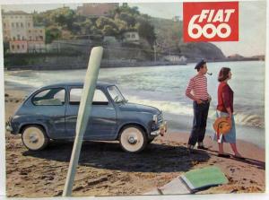 1957 Fiat 600 Sales Folder