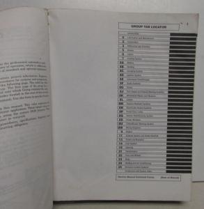 1996 Chrysler Dodge Viper GTS Coupe Dealer Service Shop Repair Manual V10