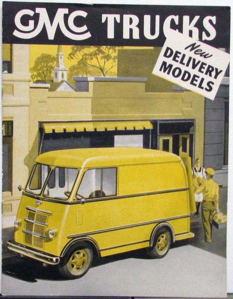 1947 GMC Delivery Models EF & EFP 241 & 242 Truck Sales Brochure Orig Dtd 5 47